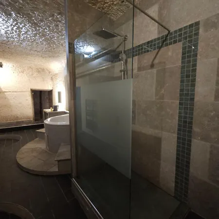 Ferienwohnung Troglodyte Baths Saint-Étienne-de-Chigny Exterior foto